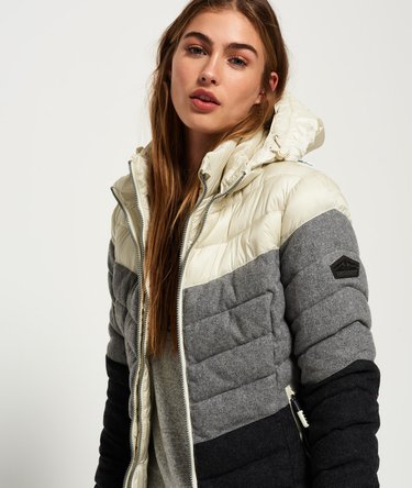 Fuji Chevron Mix Hooded Jacket Image 5