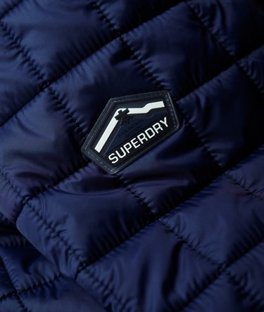Hooded Box Quilt Fuji Jacket Image 8