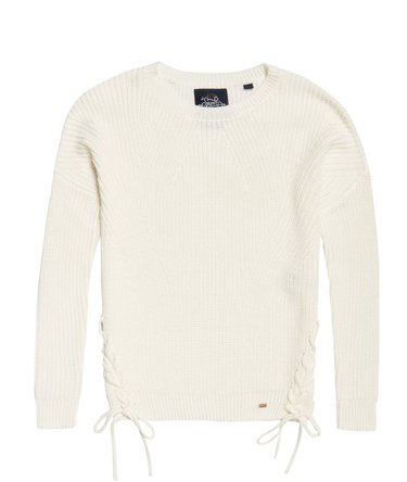 Arizona Lace Up Rippstrickpulli Image 2