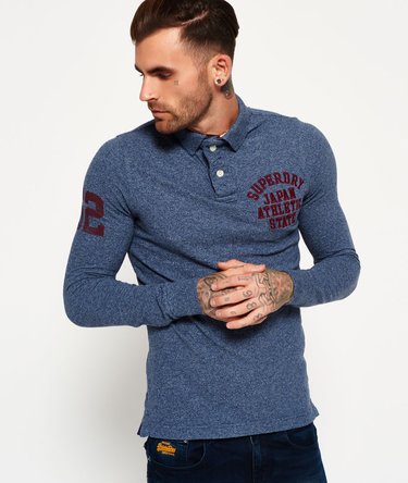 Super State Long Sleeve Polo Shirt Image 1