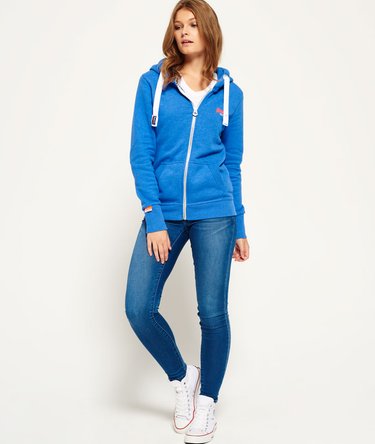 Orange Label Primary Zip Hoodie Image 3