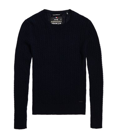 Luxe Mini Cable Knitted Jumper Image 2