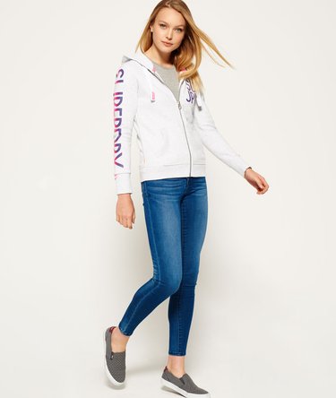 Seventies Zip Hoodie Image 3