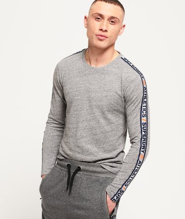 Superdry Stadium top met lange mouwen Image 1