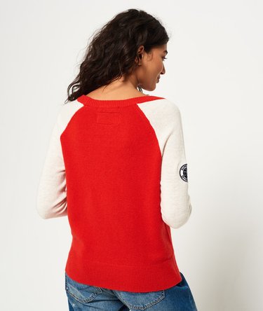 Team SD Varsity Knit Jumper Image 4