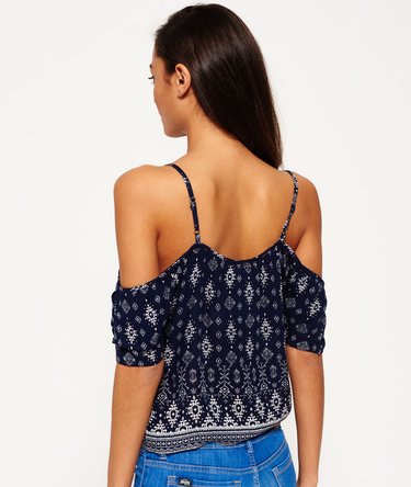 Peekaboo Border Cami Top Image 4