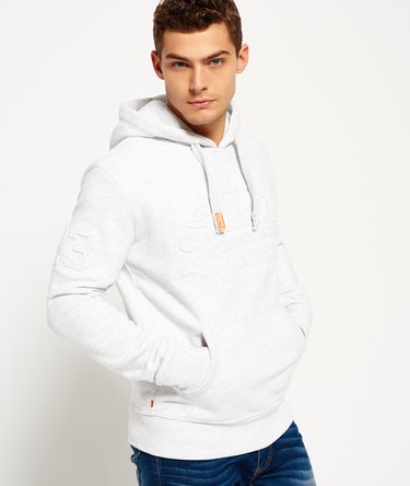 Embossed Vintage Logo Hoodie Image 1
