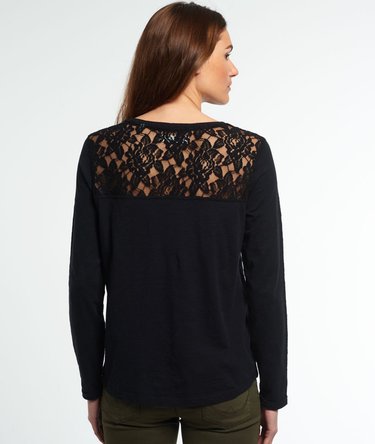 Essentials Lace Slouch Top Image 4