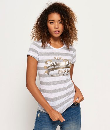 Vintage Logo Stripe T-Shirt Image 1