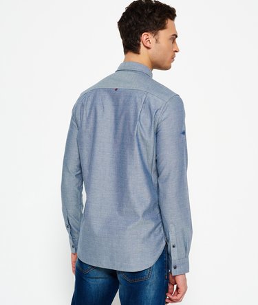 Indigo Loom Oxford Shirt Image 4