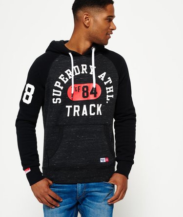 Track & Field Baseball Hoodie Image 1