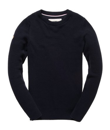 University Waffle Crew Jumper Image 2