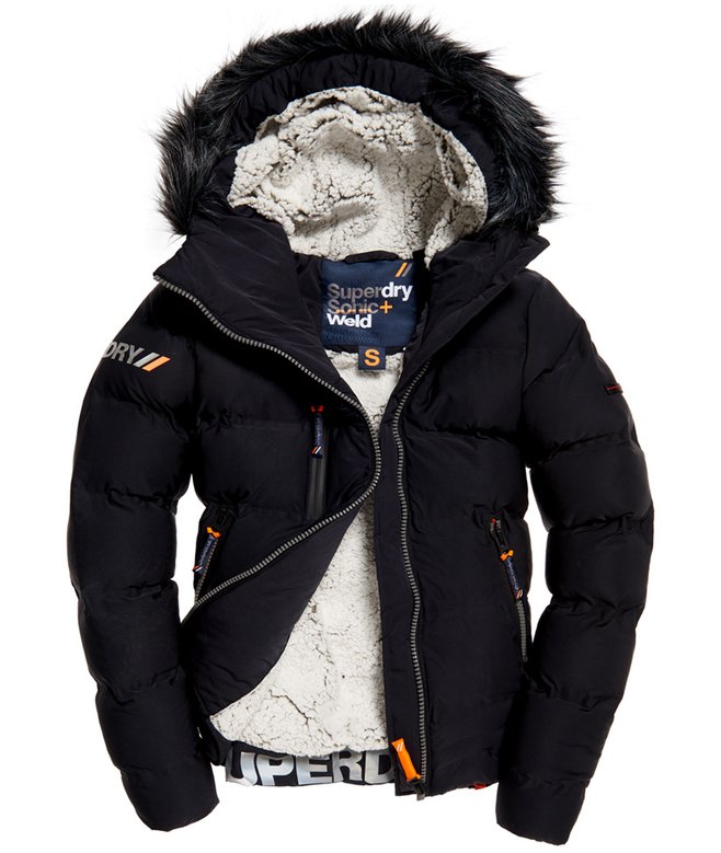 womens Extreme Puffer Jacket in Navy Superdry IE