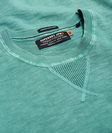 Garment Dyed L.A Crew Neck Jumper Image 6