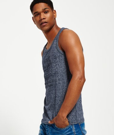 Vintage Logo Embossed Vest Image 1