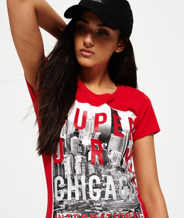 Chicago T-Shirt mit großem Fotoprint Image 5