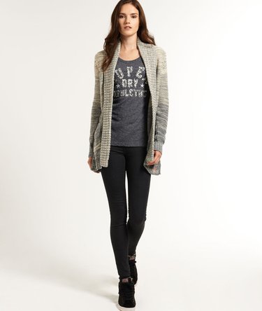 Reverse Stripe Cardigan Image 3
