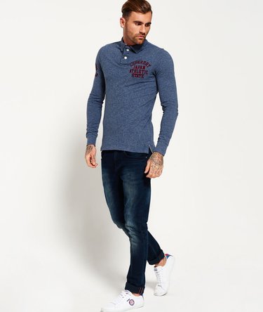 Super State Long Sleeve Polo Shirt Image 3