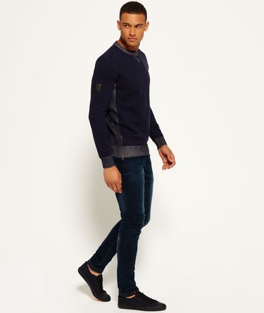 Surplus Goods Knitted Crew Neck Sweatshirt Image 3