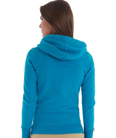 Orange Label Zip Hoodie Image 2
