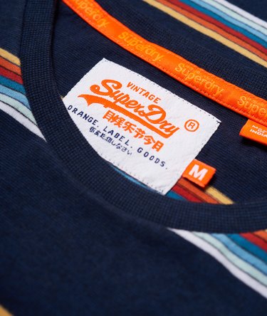 Orange Label Cali Surf Stripe T-Shirt Image 6