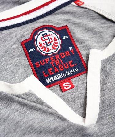 Tri League Cut & Sew Baseball-Shirt Image 6