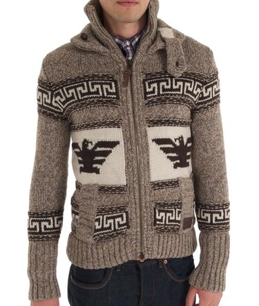 Gebreid Big Zip Buffalo vest Image 5