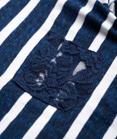 Super Sewn Stripe Pocket T-shirt Image 6