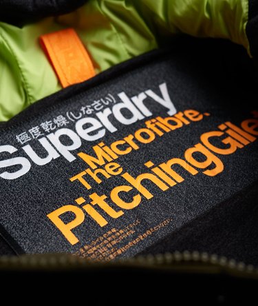 Hooded Microfibre Pitching Gilet Image 5