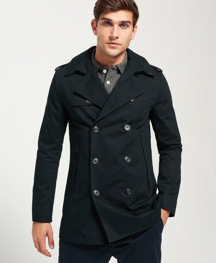 Trench Remastered Roguenero da Uomo | Superdry IT