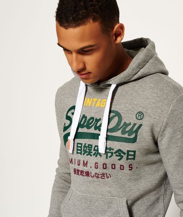 Sudadera tricolor con capucha Premium Goods Image 1