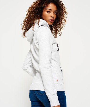 Vintage Logo Sequin Hoodie Image 4