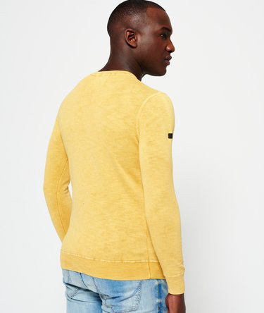 Garment Dyed L.A. Crew Neck Jumper Image 4