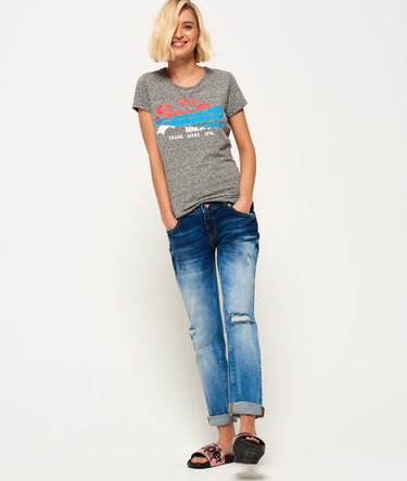 Vintage Logo Splice T-Shirt Image 3