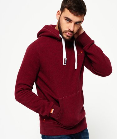 Orange Label Hoodie Image 1