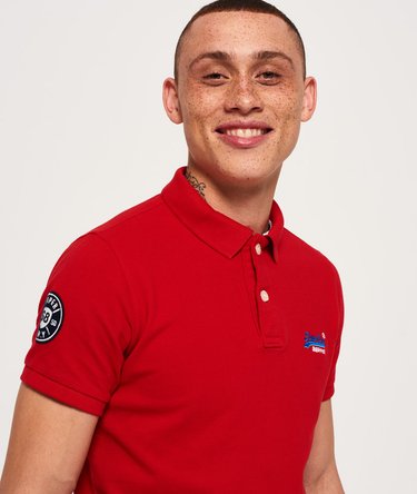 Classic Piqué-polo met korte mouwen Image 5