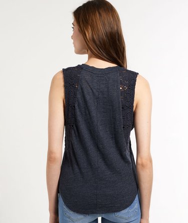 Premium Lace Vest Top Image 4