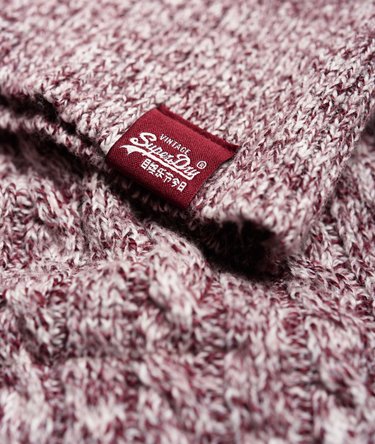 Croyde Twist Cable Crew Jumper Image 7