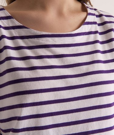 Slouch stripete T-skjorte Image 7