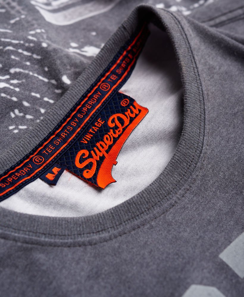 mens Osaka 6 Photographic T-shirt in Night Lights | Superdry US
