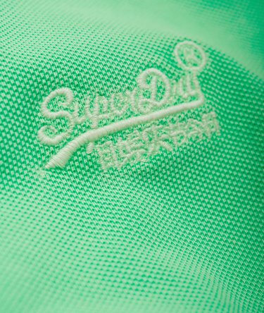 Vintage Destroyed Pique Polo Shirt Image 7