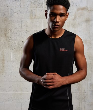 Core Train Wick Mesh Pique Tank Top Image 1