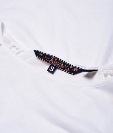 Embroidered Raglan T-shirt Image 5