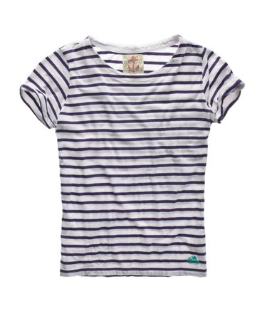 Slouch stripete T-skjorte Image 2