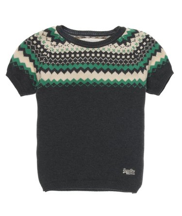 Fairisle jumper m/rund hals Image 2