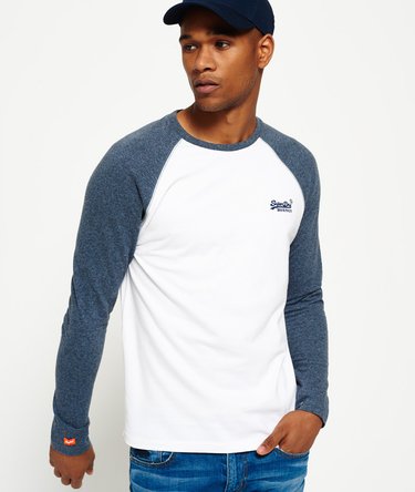 Orange Label Baseball-Shirt Image 1