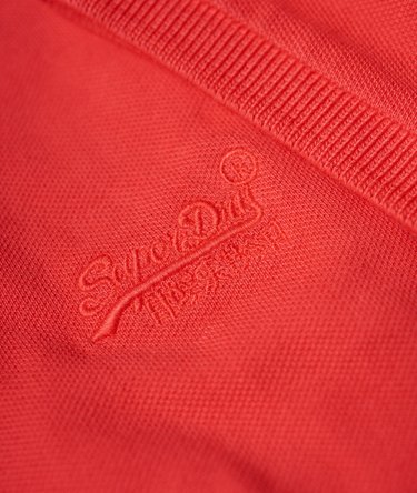 Vintage Destroyed Pique Polo Shirt Image 8