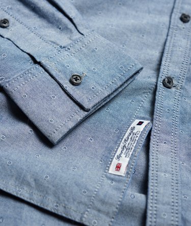 Indigo Loom Oxford Shirt Image 8