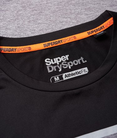 Athletic T-Shirt mit Farbblock-Design Image 6