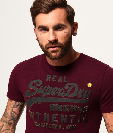 T-shirt Vintage Logo Authentique Mono Image 4